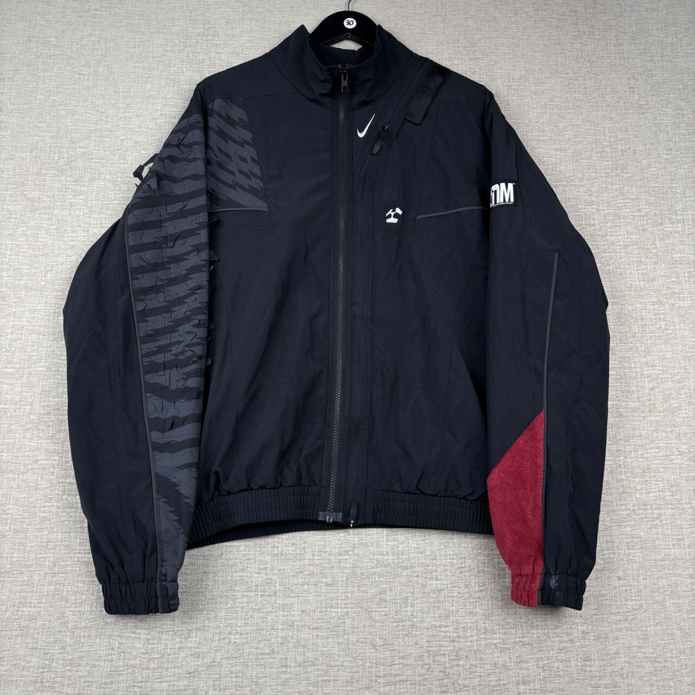 Nike x Acronym Men Woven Track Jacket Black Techwear Men's Medium New